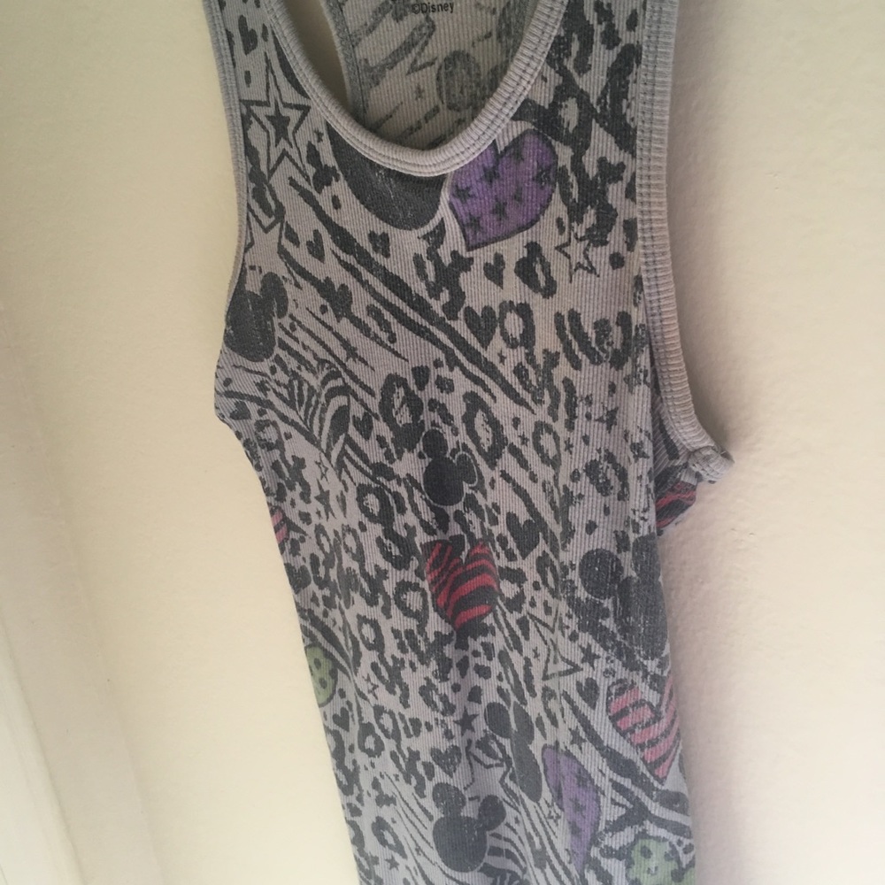 Mickey Mouse Ribbed Tank